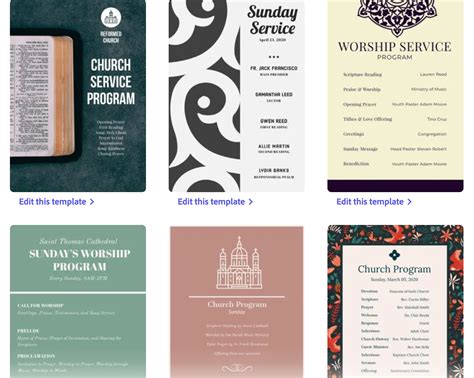 How To Create A Church Bulletin In Word at Steven Ralph blog