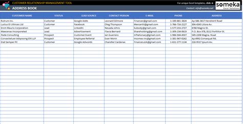 How To Create A Crm On Excel Printable Templates