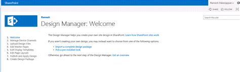 How To Create A Custom Master Page In Sharepoint Using Design Manager Enjoysharepoint