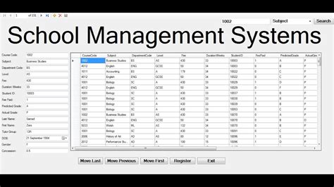 How To Create A Database For A School Management System School Walls