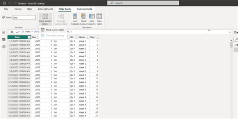 How To Create A Date Table In Power Bi Fast And Easy Riset