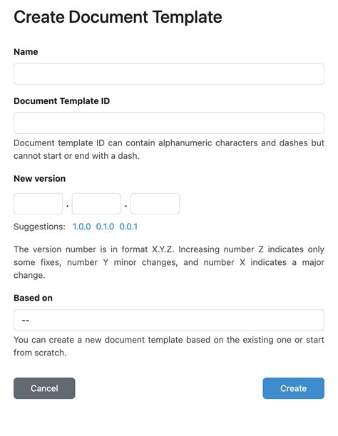 How To Create A Document Template