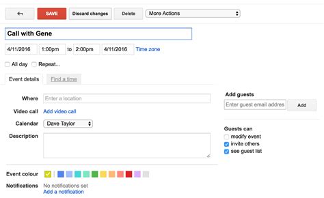 How To Create A Google Calendar Invitation