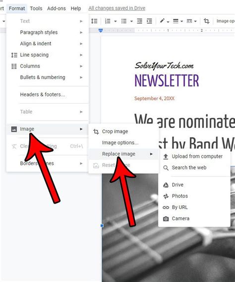 How To Create A Newsletter Using A Google Docs Newsletter Template Solve Your Tech