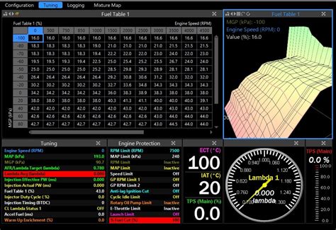 How To Create A Simple Base Map For Rotary Engine Tuning