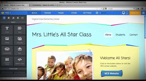 How To Create A Teacher Website Using Weebly Youtube