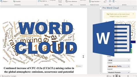 How To Create A Word Cloud In Microsoft Word