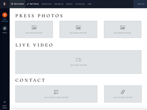 How To Create An Epk Using A Template Bandzoogle Blog