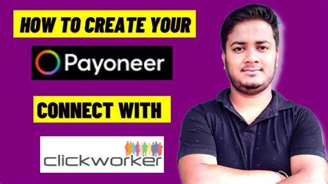 How To Create And Verify Payoneer Account And Link With ... - YouTube