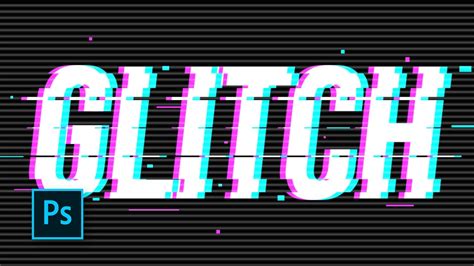 How To Create Awesome text Glitch Effects Tutorials