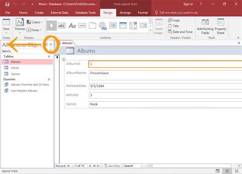 How To Create Forms In MS Access 2016