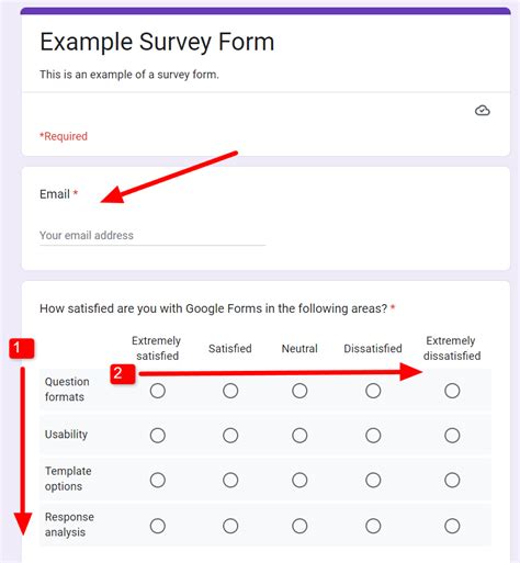 How To Create Multiple Choice Grid Question Form Using Google Forms