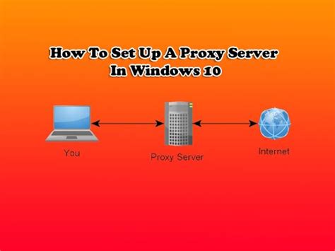 How To Create Proxy Server In Windows