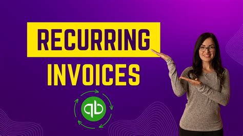 How To Create Recurring Invoices in QuickBooks Online YouTube