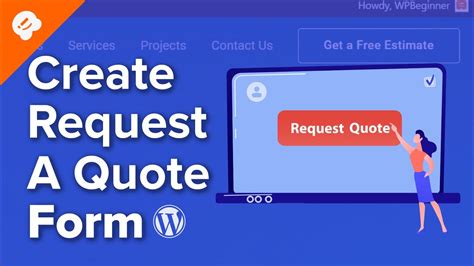 How To Create Request A Quote Form For WordPress Website