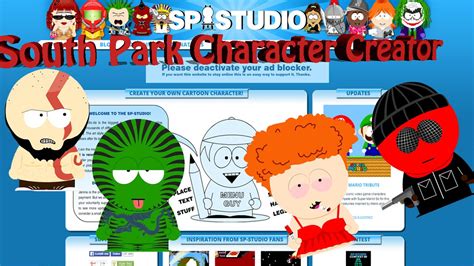 How To Create Your Own South Park Character! (Tutorial) YouTube