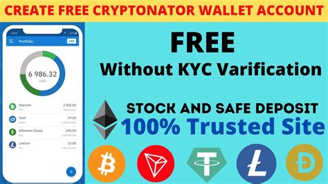 How To Create free Cryptonator Wallet Account 2024 ... - YouTube