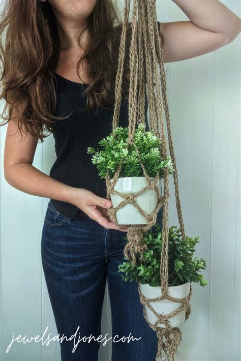 How To Crochet A Plant Hanger