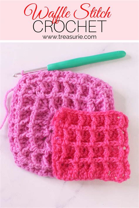 How To Crochet A Waffle Stitc