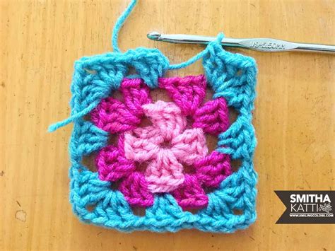 How To Crochet Granny Square Free Pattern for Beginners Simple