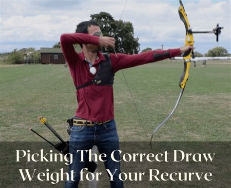 How To Decrease Draw Weight On A Recurve Bow