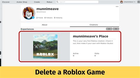 How To Delete A Roblox Game In 3 Different Ways Game Specifications