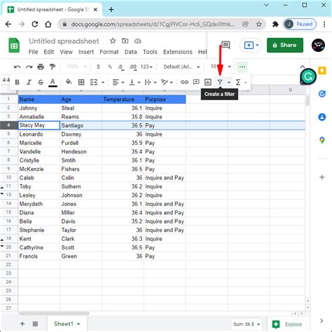 How To Delete Hidden Rows in Google Sheets