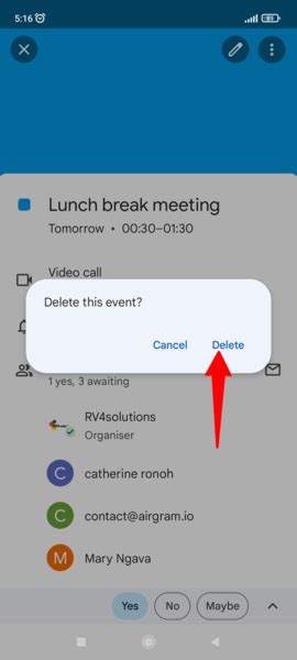 How To Delete Meetings from Google Calendar