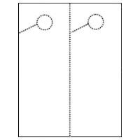 How To Design 2 Per Page Create N Hang Doorhangers Tm Using Publisher Word