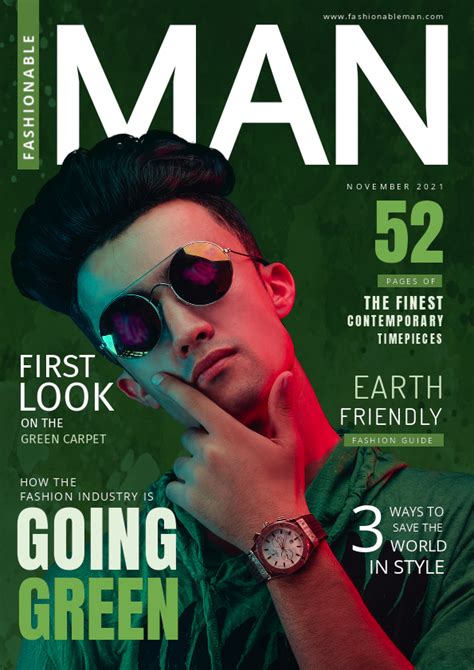 How To Design A Magazine Cover Page