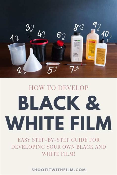 How To Develop Black And White Film At Home With Powdered