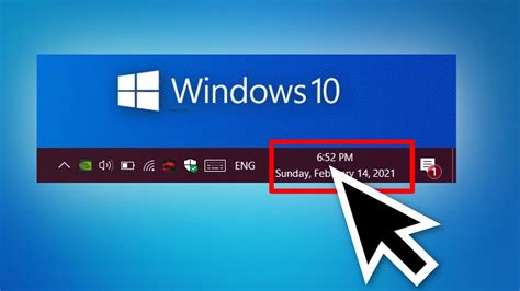 How To Display Day of the Week in Windows 10 Taskbar