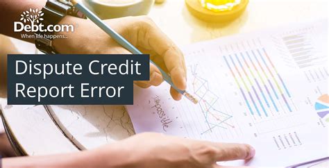 How To Dispute Error On Credit Report 
