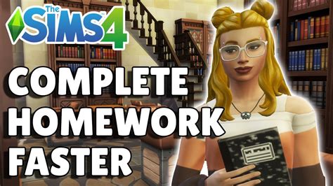 How To Do Your Homework In Sims 4 – How to make sims do …