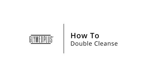 How To Double Cleanse with GlyMed Plus Professional Skincare