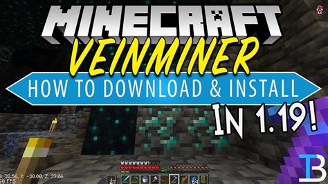 How To Download Install Configure Veinminer Mod 1 10 2 Minecraft Modded Modpacks Youtube