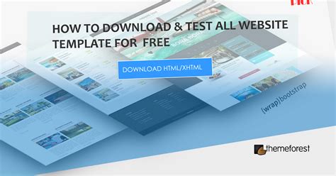 How To Download Test Themeforest Html Templates Free Techfist