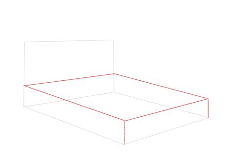 How To Draw A 3D Bed iridescentcolor