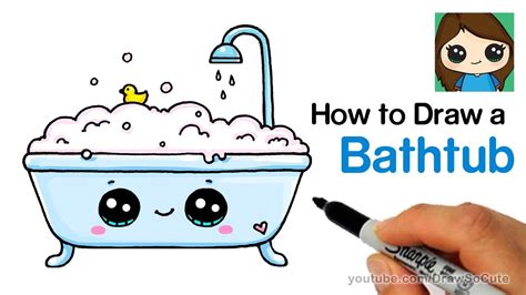 How To Draw A Bath at How To Draw