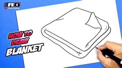 How To Draw A Blanket HOWTOSB