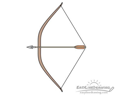 How To Draw A Bow Arrow