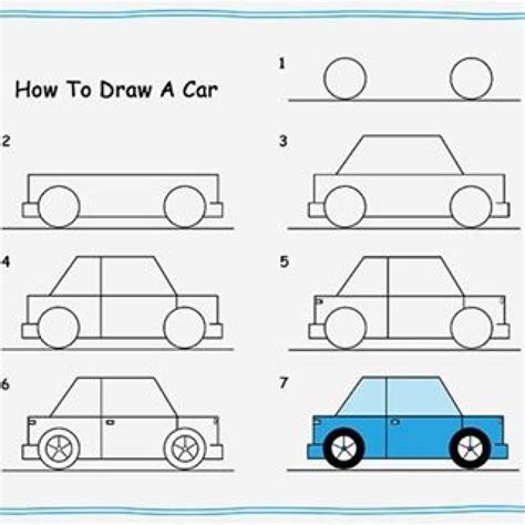 How To Draw A Car Basic Haiper