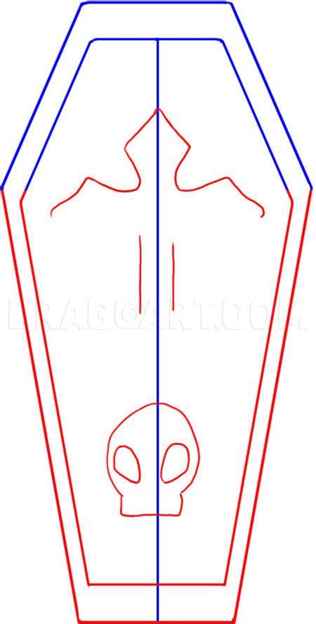 How To Draw A Coffin A Step by Step Guide Cute easy drawings