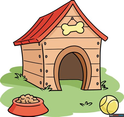 How To Draw A Dog House Step By Step at Drawing Tutorials