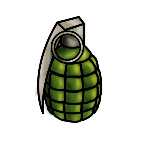 How To Draw A Grenade