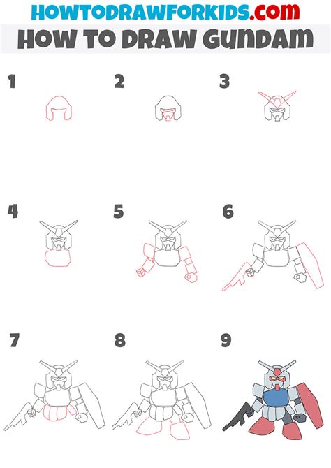 How To Draw A Gundam How To Do Thing