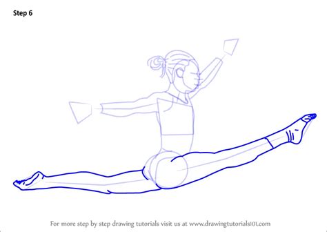 How To Draw A Gymnast Step By Step at Drawing Tutorials