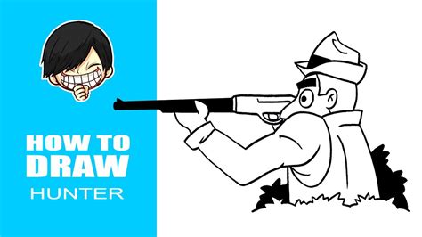 How To Draw A Hunter at How To Draw