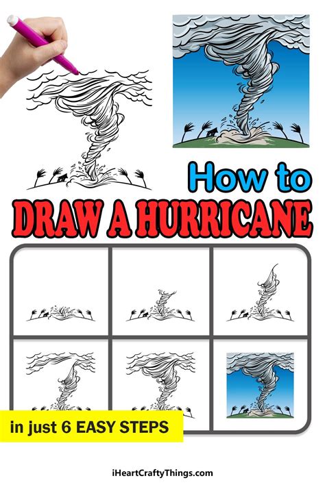 How To Draw A Hurricane A Step by Step Guide in 2022 Cute easy