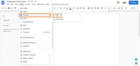 How To Draw A Line In Google Docs PresentationSkills.me